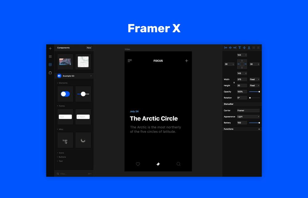 Framer X for macOS