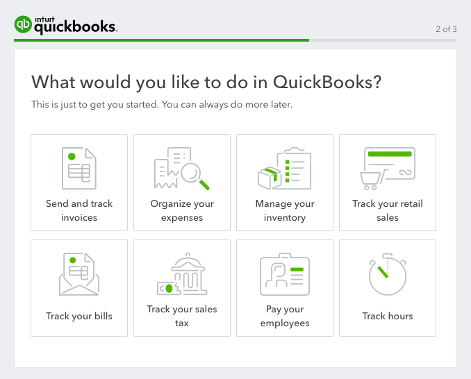 Зачем вы собираетесь использовать QuickBooks?
