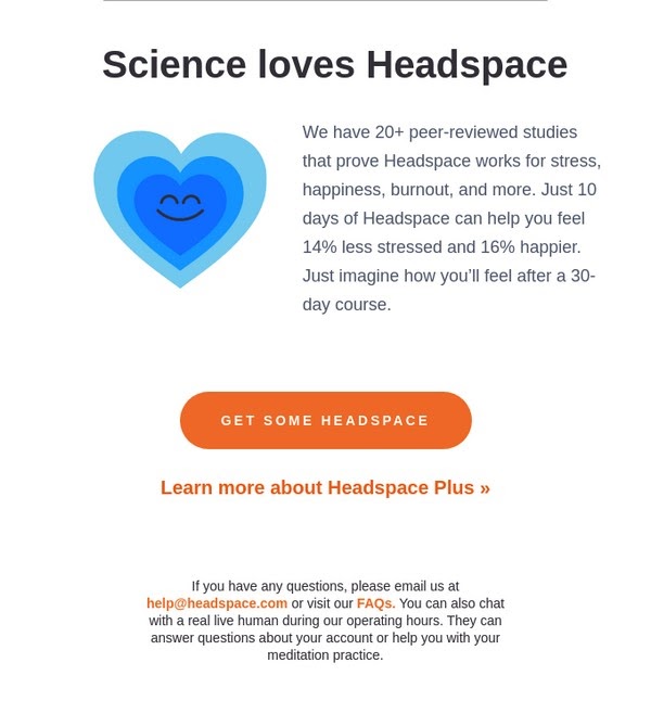 Наука на стороне Headspace