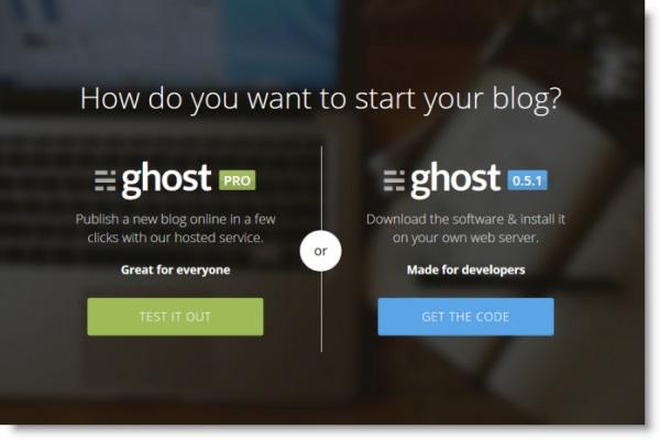 Издательская open source платформа Ghost