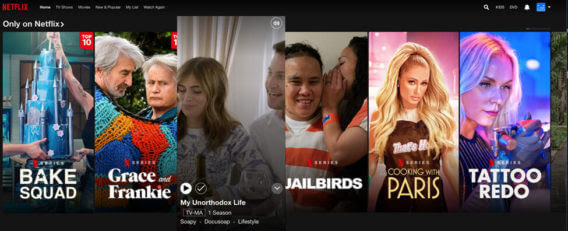 Как Netflix продвигает сериалы своего производства